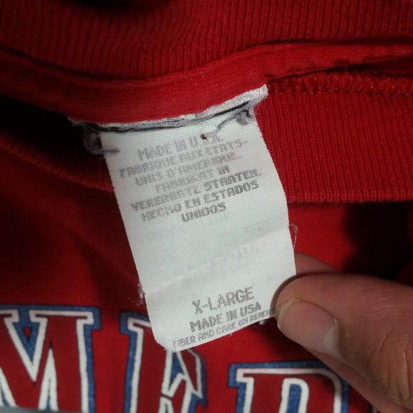 VTG America S/S T- Shirt Plaid Eagle American Flag - Picture 3 of 6